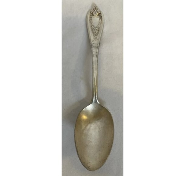 1847 Rogers Bros. XS Triple Mix lot Serving Spoon, Fork, Soup Spoon Silver Plate - Picture 2 of 15